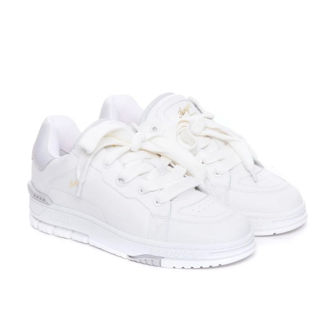 Axel Arigato White and Grey Sneakers